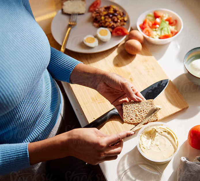 Eating good food is a joy of good health
